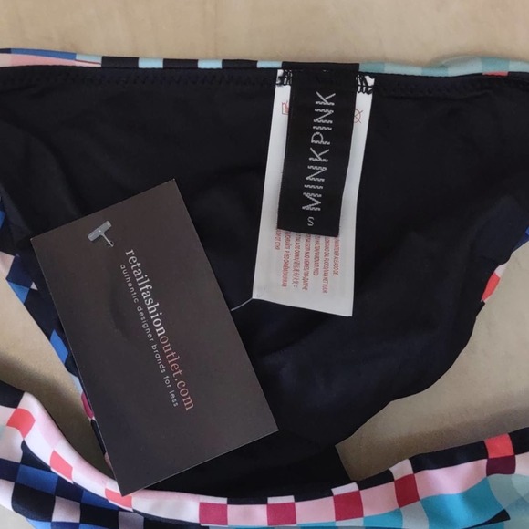 Mink Pink Penelope Hipster Bikini Bottom Small 6 - Picture 6 of 10